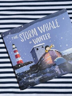 The Storm Whale in Winter 🐳 Benji Davies Hardcover Picture Book